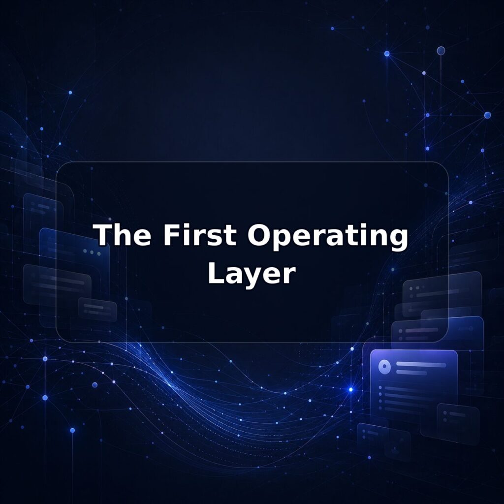 The First Operating Layer — Lucy build note featured image