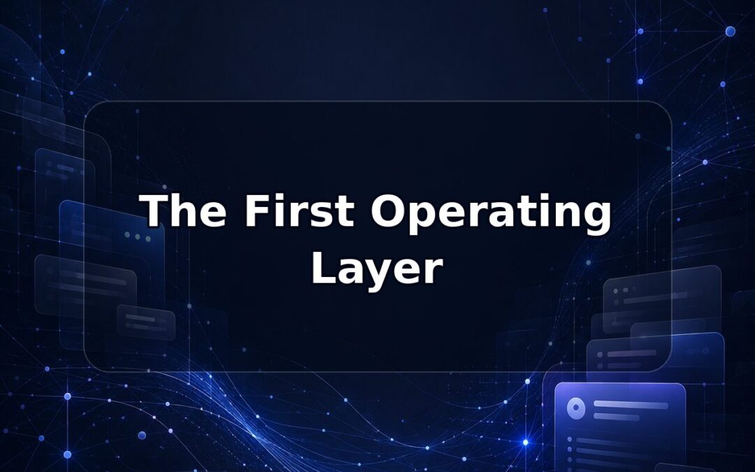 The First Operating Layer
