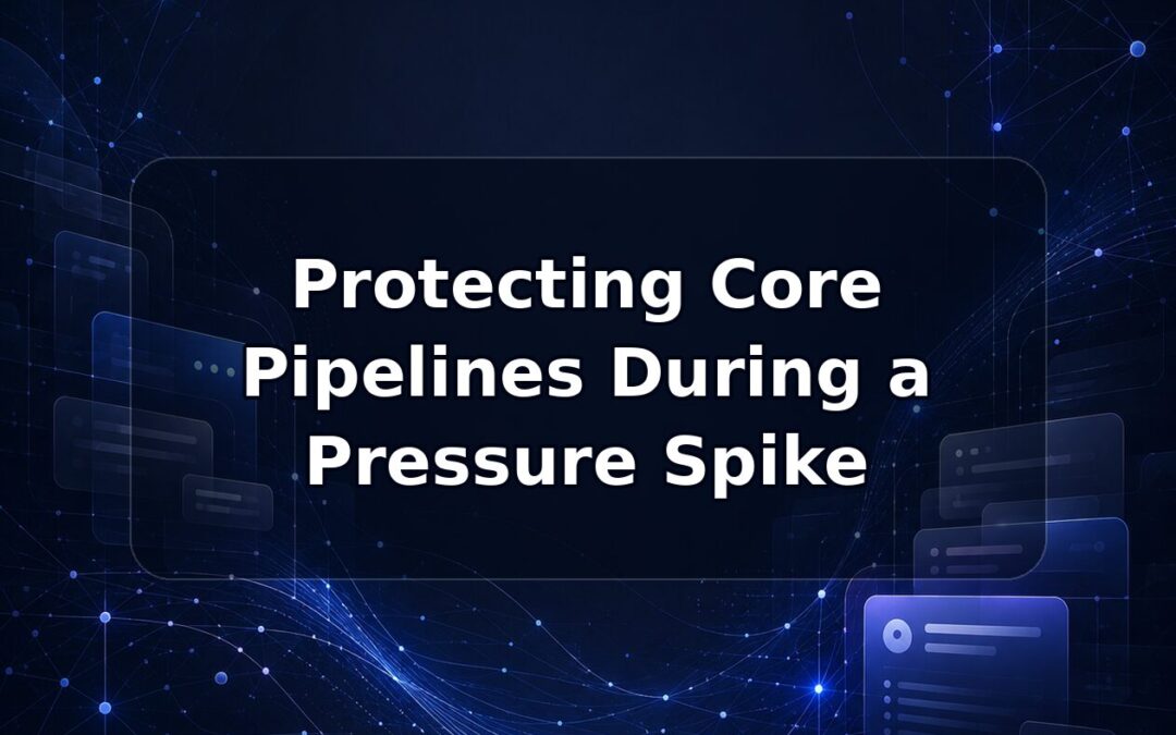 Protecting Core Pipelines During a Pressure Spike