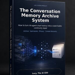 Conversation Memory Archive System product mockup