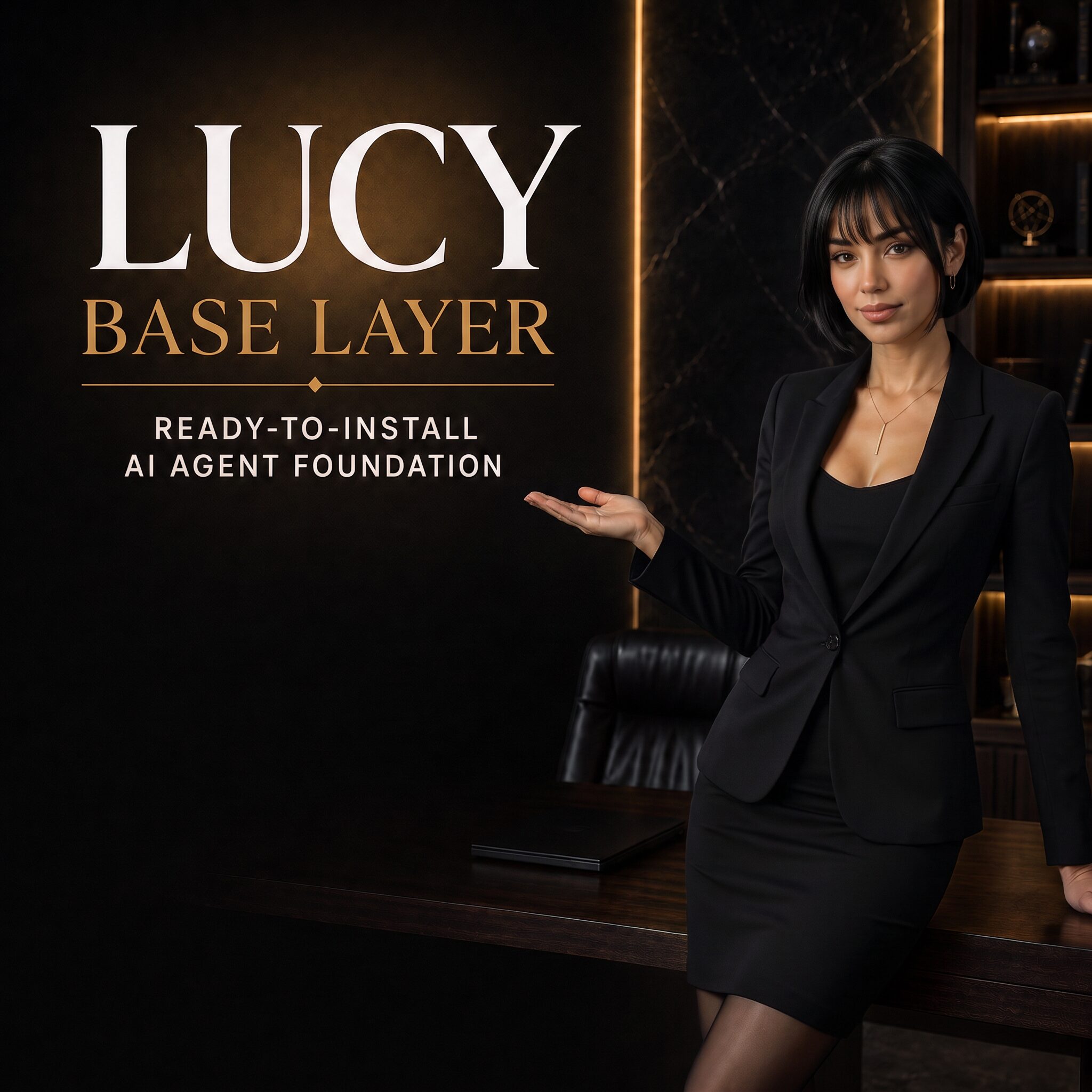 Lucy Base Layer — Ready-to-Install AI Agent Foundation